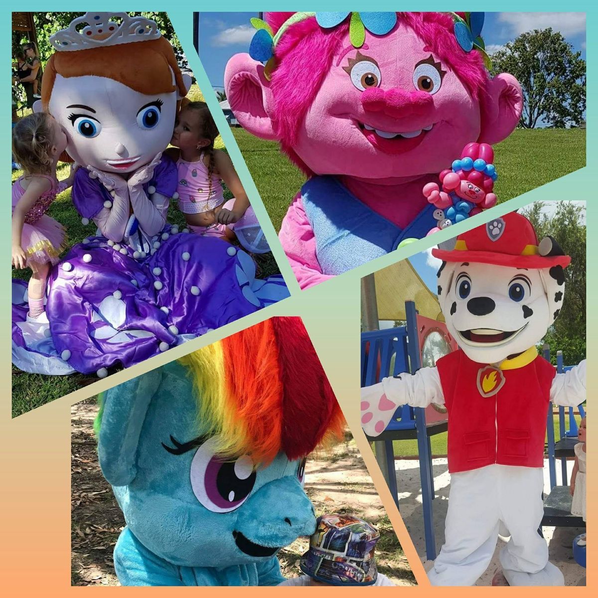 Fantasea Faces, face painting in Hervey Bay