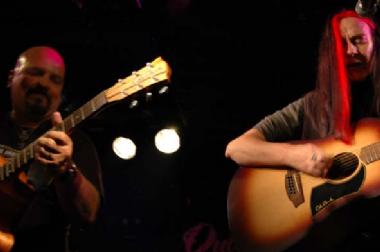 The Sign, acoustic guitar and singer duo in Hobart