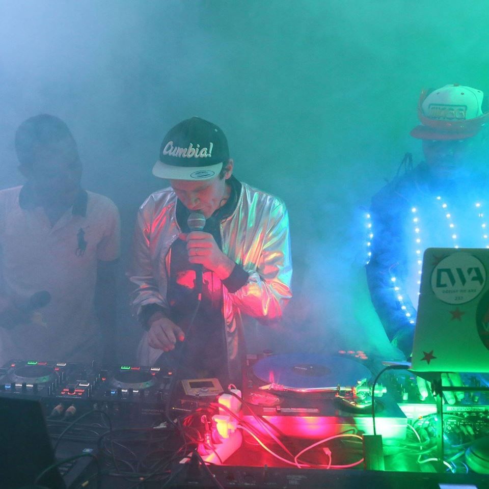 Moses Iten / Saca La Mois DJ!! / Cumbia Cosmonauts, live in Hobart