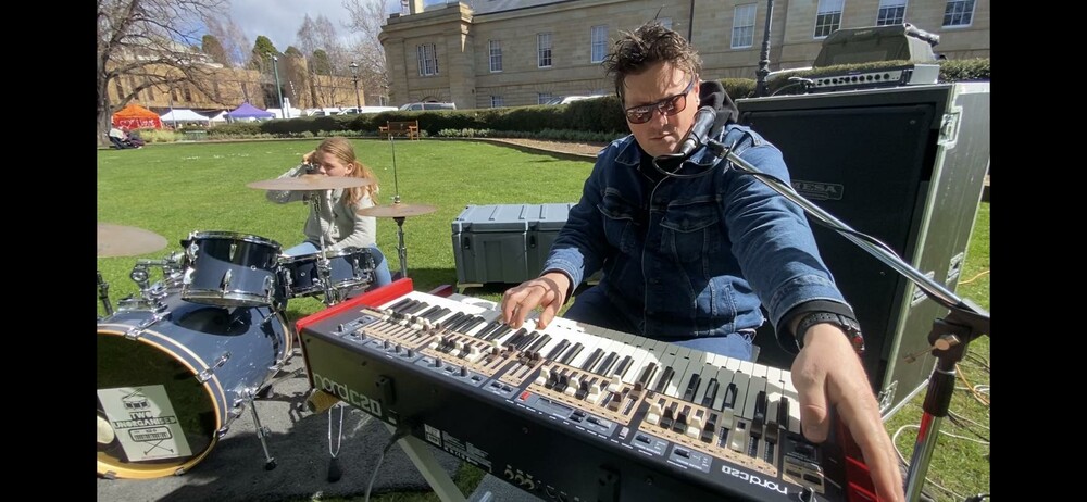 Two UnORGANised, musical duo in Hobart, photo 2