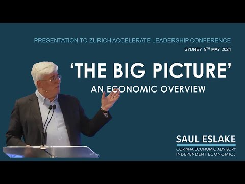 Saul Eslake, keynote speaker in Hobart, photo 2