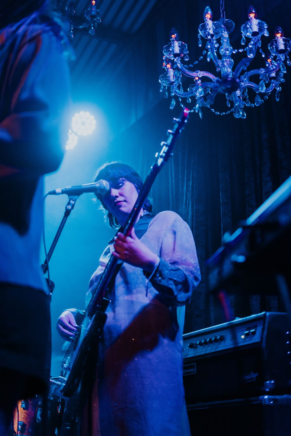 Sasha Gavlek, double bass player in Hobart