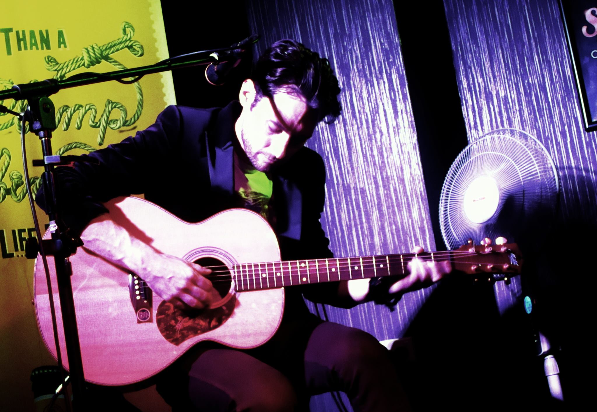 JUSTIN BURFORD (End of Fashion), singer in Perth