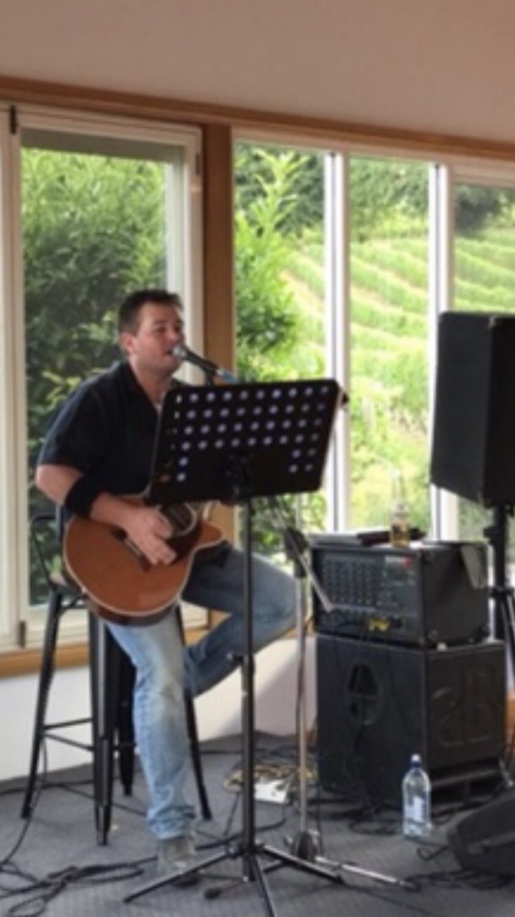 Todd Sarich, singer in Launceston