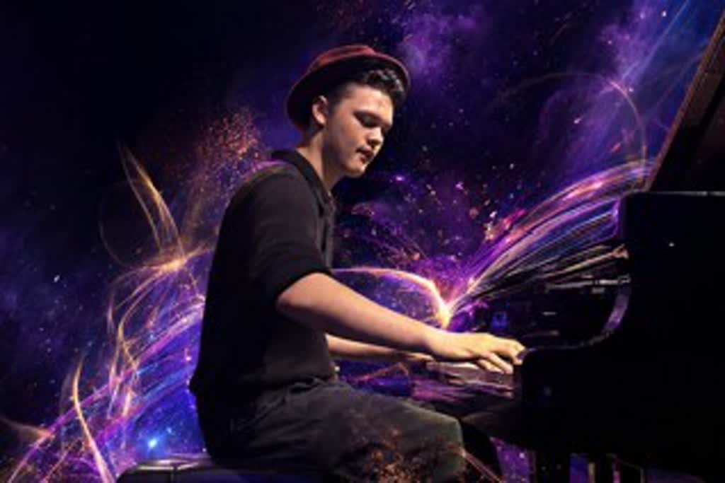 CJ Jones, pianist in Launceston, photo 3