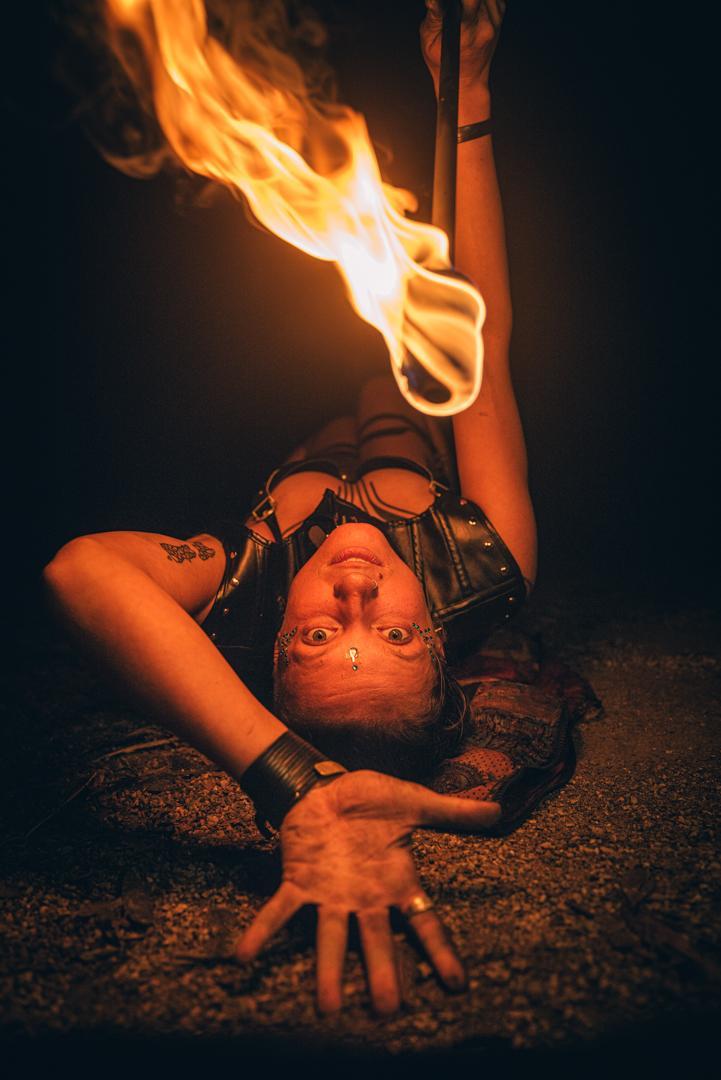 Savage Water Arts, fire performer in Mackay