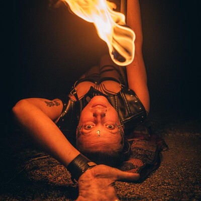 Savage Water Arts, fire performer in Mackay, photo 2