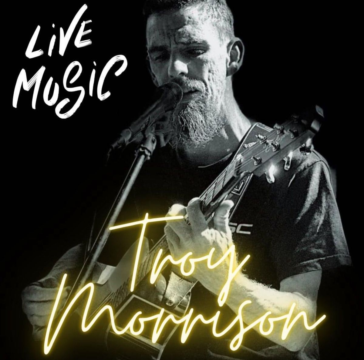 Troy Morrison, singer in Mackay