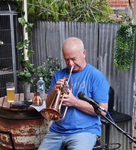 Chris Green, trumpet player in Maldon, photo 3