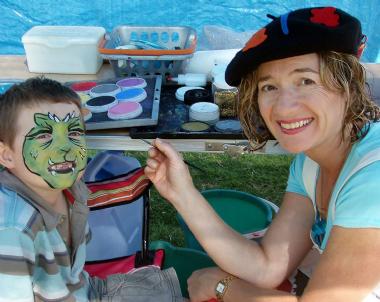 Jo Tomlinson, face painting in Mandurah, photo 2