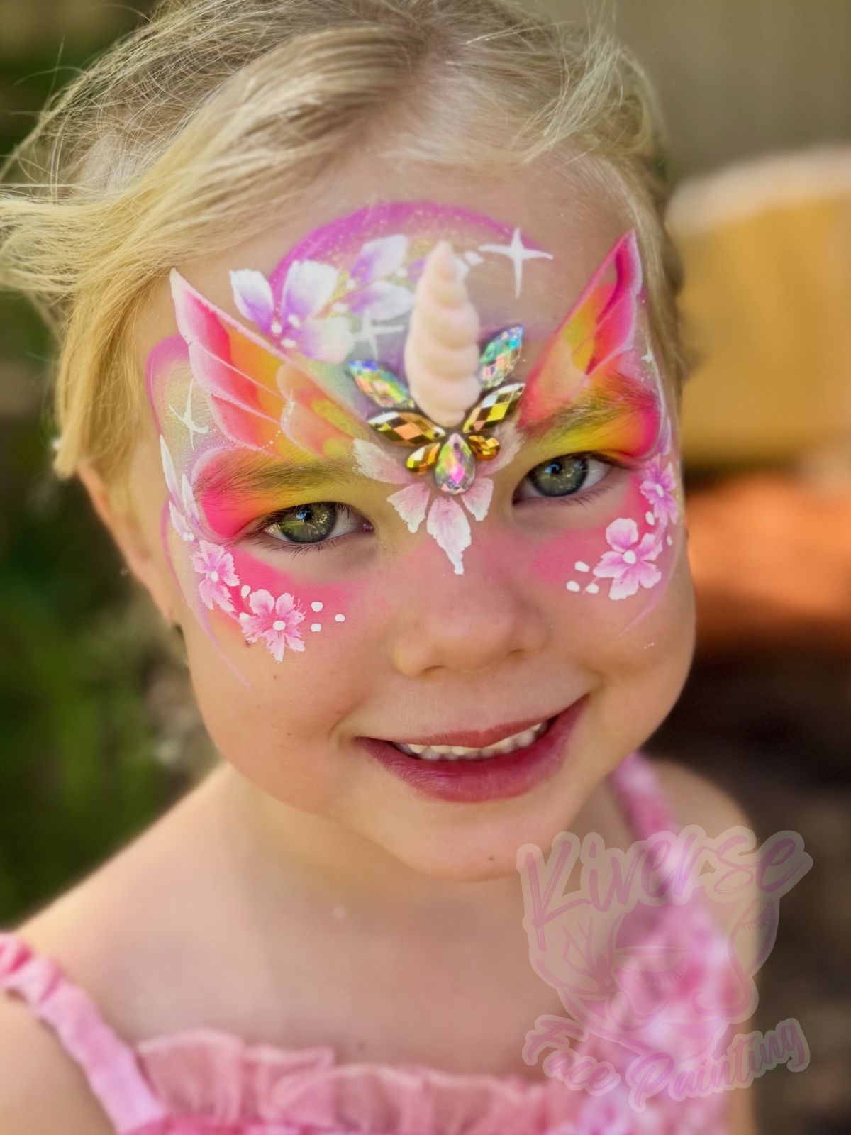 Kiverse Face Painting, live in Mandurah
