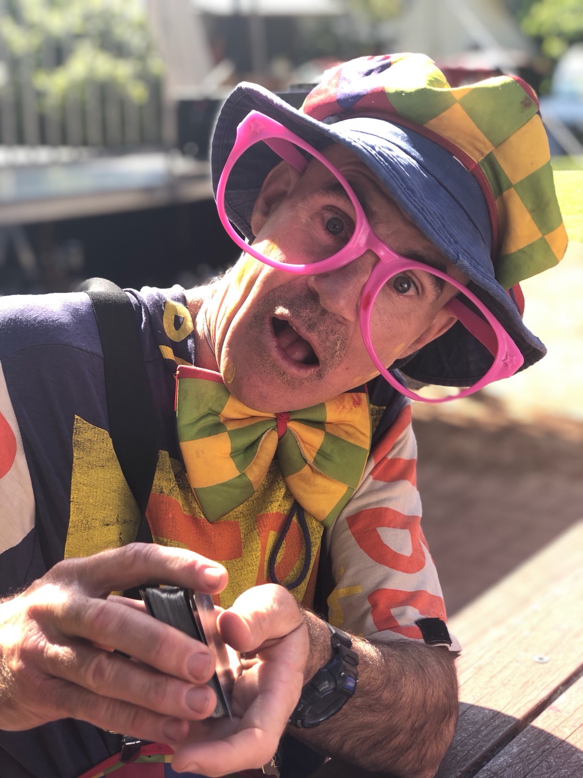 Johnno B Biscuit, children's magician in Margaret River
