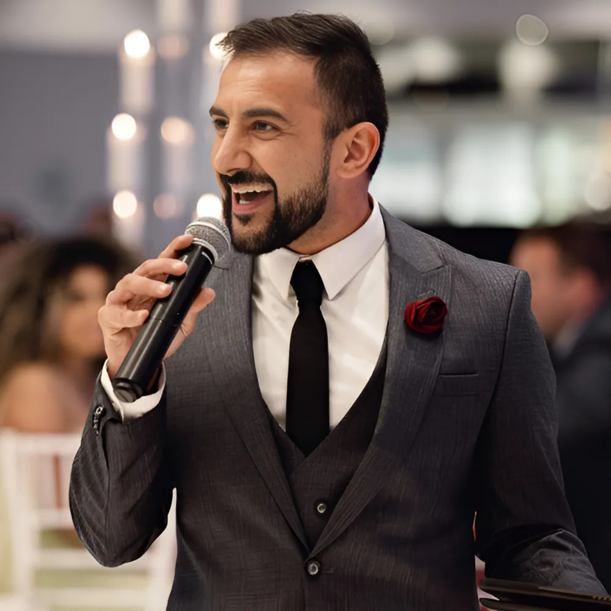 Aaron Jay, mc-master of ceremonies