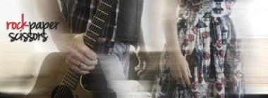 Rock Paper Scissors, acoustic guitar and singer duo in Melbourne