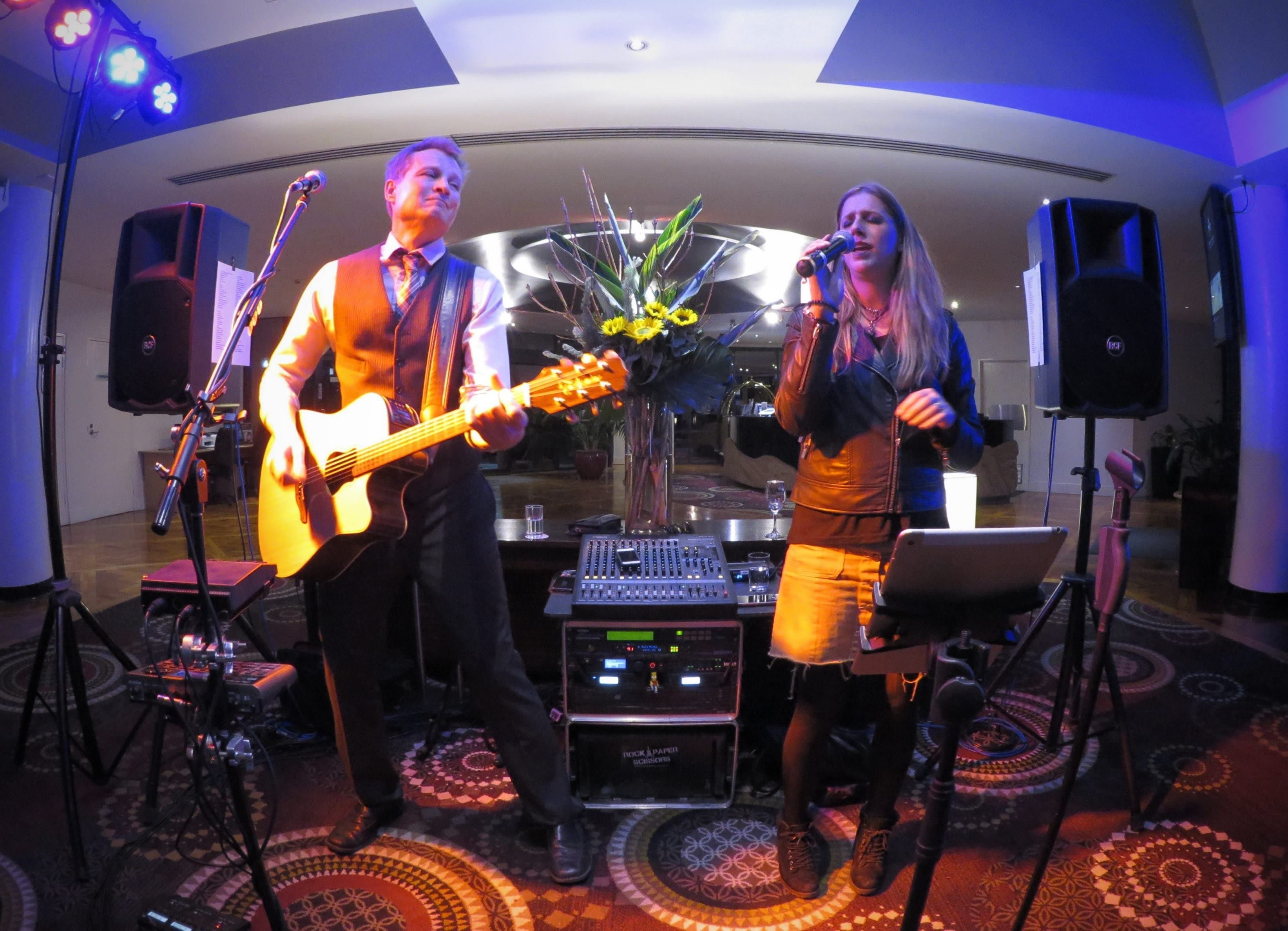 Rock Paper Scissors, acoustic guitar and singer duo in Melbourne, photo 2