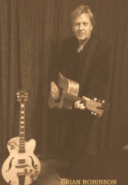 Brian Robinson, acoustic guitar and singer solo in Melbourne
