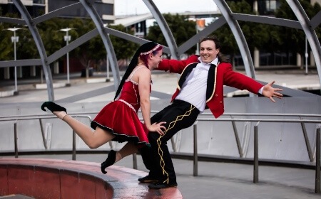 Cascade Acrobatics, live in Melbourne