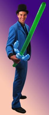 The Blue Loon, balloon twister in Melbourne, photo 3