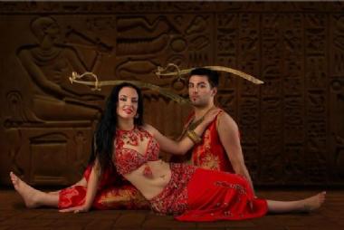 Chris & Princess Jasmina, belly dancer in Melbourne