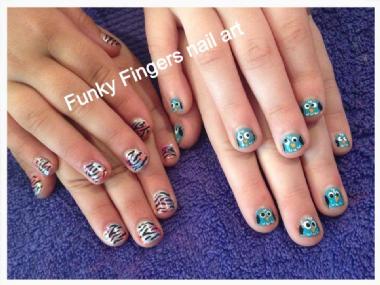 Funky Fingers Nail Art, body painting in Melbourne