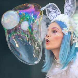 Becky Bubble, bubbles in Melbourne, photo 2