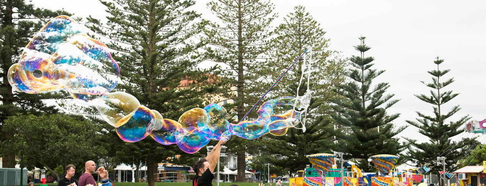 Dr Hubble, Australia's Favourite Bubbleman, bubbles in Melbourne, photo 3