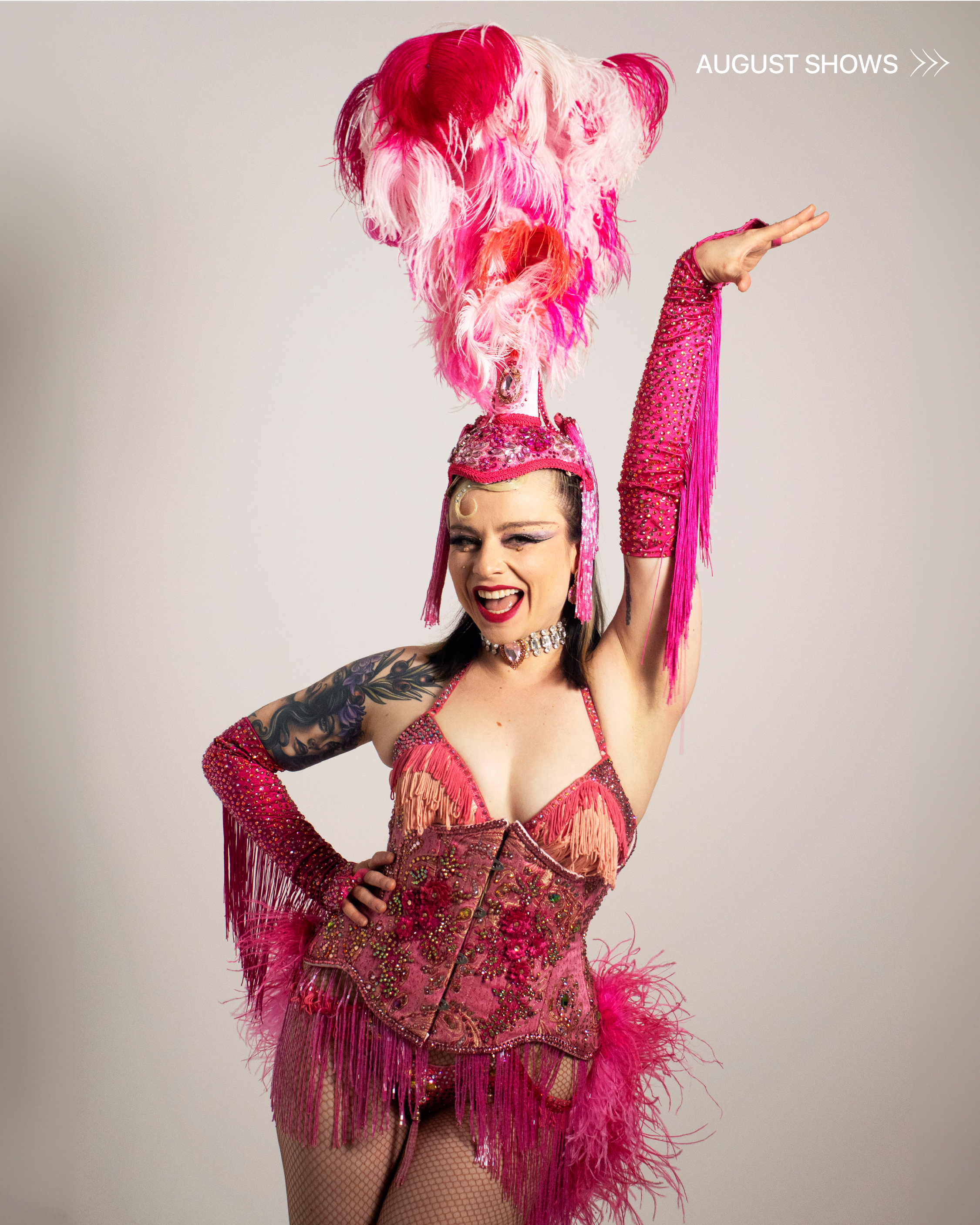 Florence Fable - Burlesque and Showgirl, dancer in Melbourne