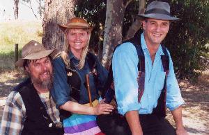 Blackberry Jam Bush Band, live in Melbourne, photo 2