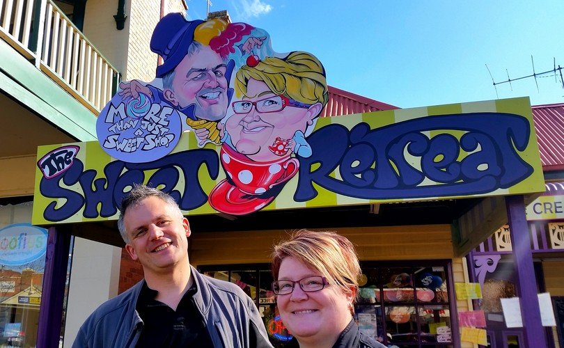 Peter Caselin, caricaturist in Melbourne, photo 3