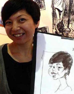 George Haddon, caricaturist in Melbourne