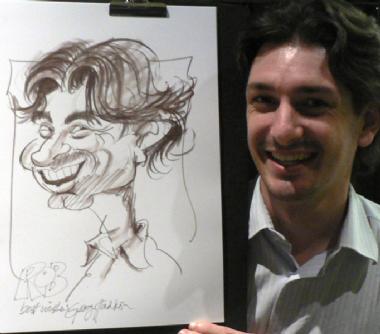 George Haddon, caricaturist in Melbourne, photo 2