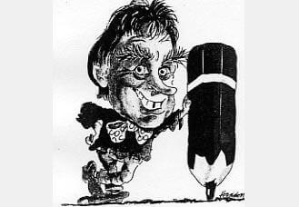 George The Caricaturist, live in Melbourne