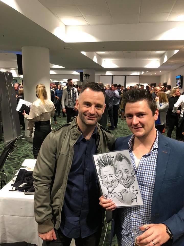 Viccas, caricaturist in Melbourne, photo 3