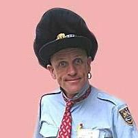 Officer Good Bloke, character comedian in Melbourne