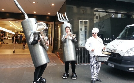 Knife & Fork, children's entertainer in Melbourne