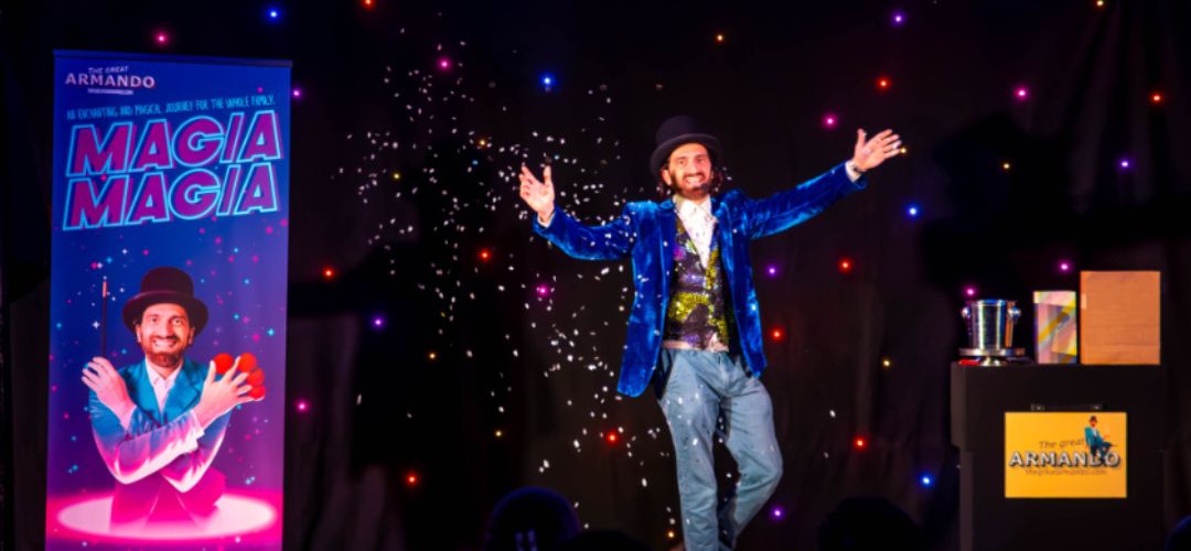 The Great Armando, magician in Melbourne