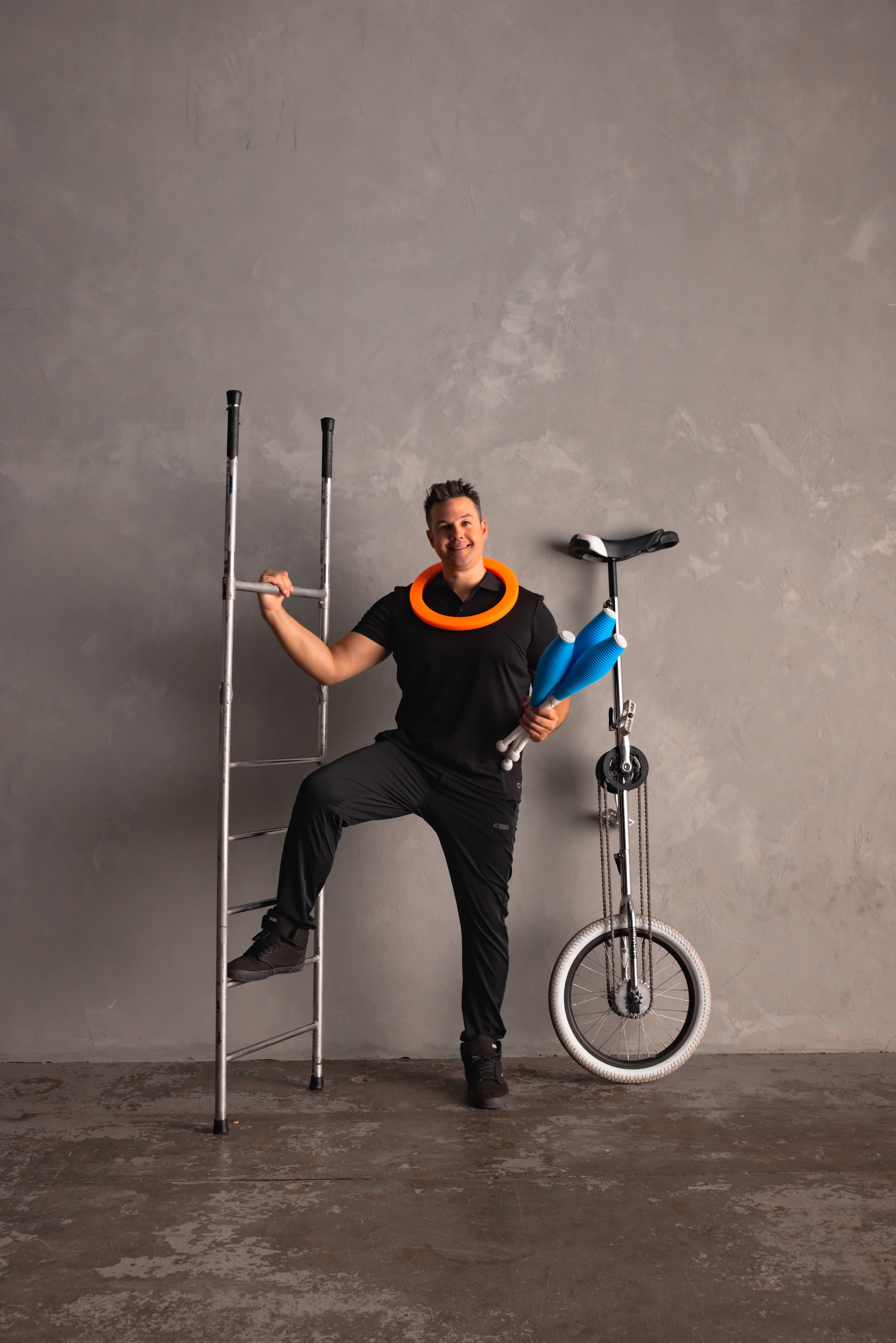 Corey Craze, juggler in Melbourne