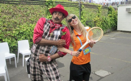 Deuce Loveall, circus act in Melbourne