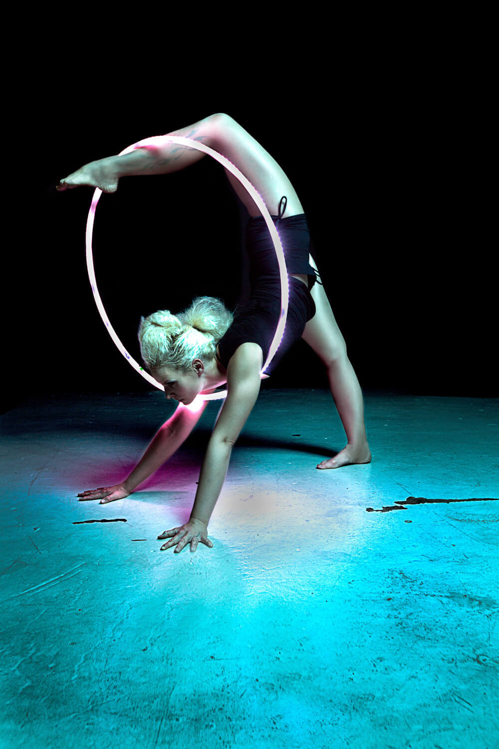 Lisa Hula Hoops, circus act in Melbourne