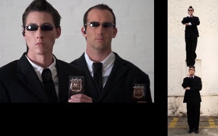 Men In Black, circus act in Melbourne