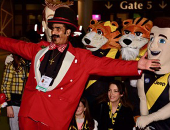 The Great Gizmo, clown in Melbourne, photo 2