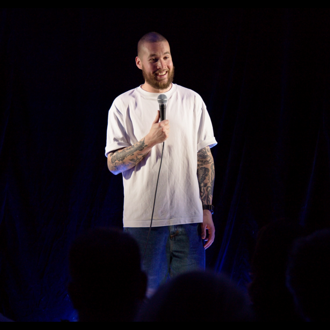 Zach Riley, comedian in Melbourne