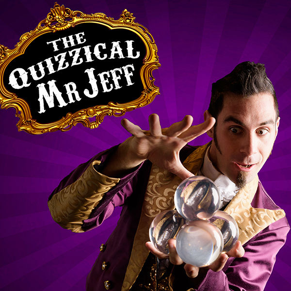 The Quizzical Mr Jeff, comedy magician in Melbourne