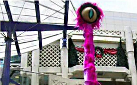 Beasties, costume character in Melbourne