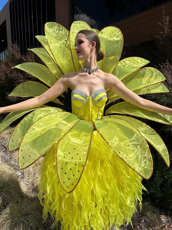 Botanic Beauties, costume character in Melbourne, photo 2
