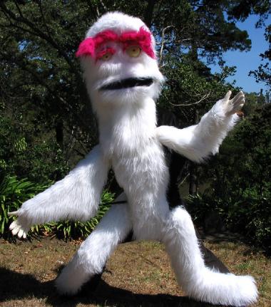 Frederick the Fluffy, costume character in Melbourne, photo 3