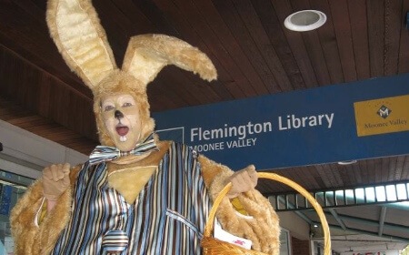 Furry Easter Bunnies, costume character in Melbourne