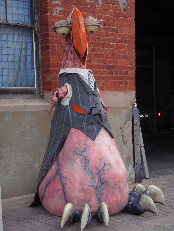 GAMAGALAH, costume character in Melbourne