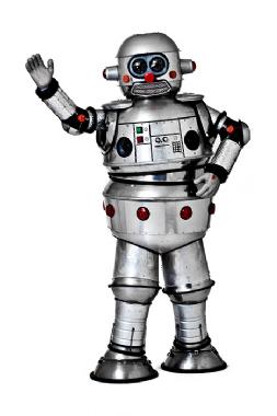 Tubby the Robot, costume character in Melbourne