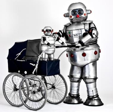 Tubby the Robot, costume character in Melbourne, photo 3